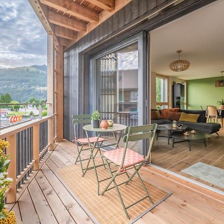 Un Ecrin Face Aux Bains Apartment Charmey Exterior photo